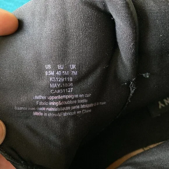 Donna Karan DKNY Women's Black White Wedge Bootie Sneakers Size 9.5 - Picture 12 of 12